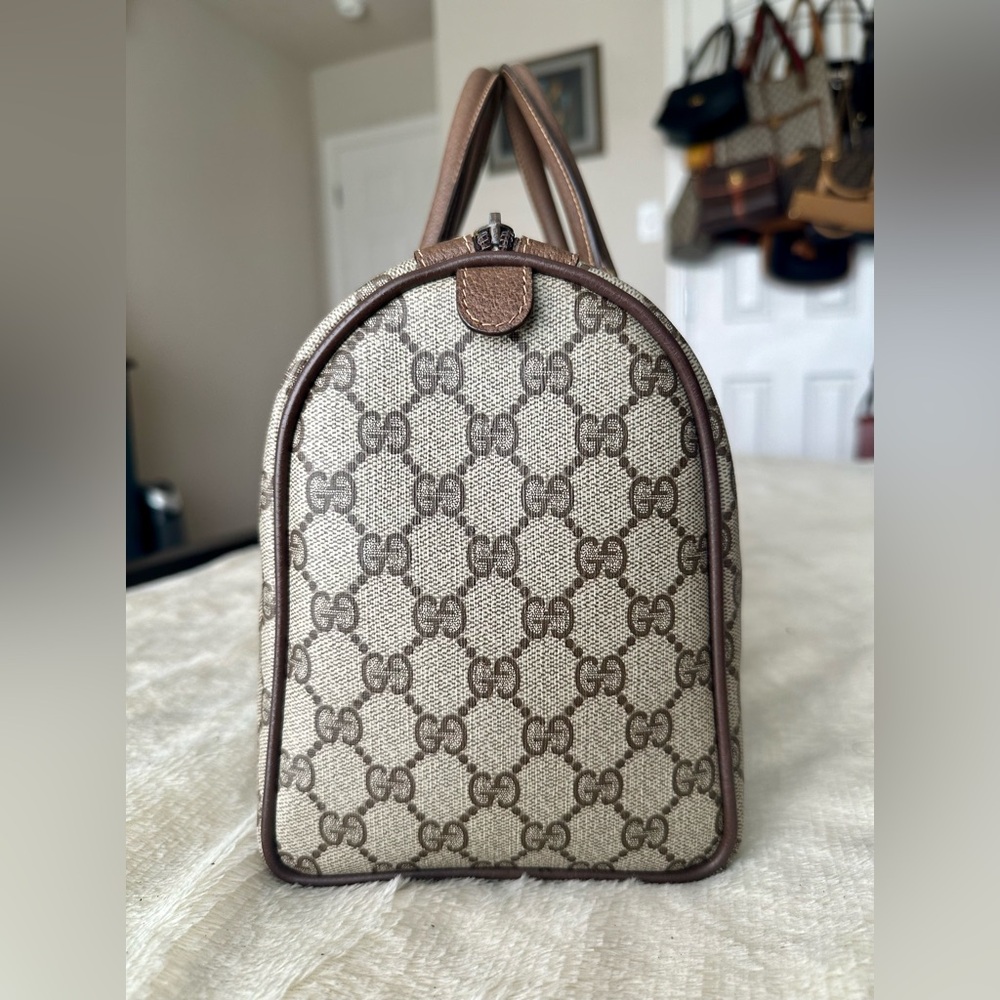 ❌SOLD❌ Gucci PVC Boston Bag - Picture 4 of 16